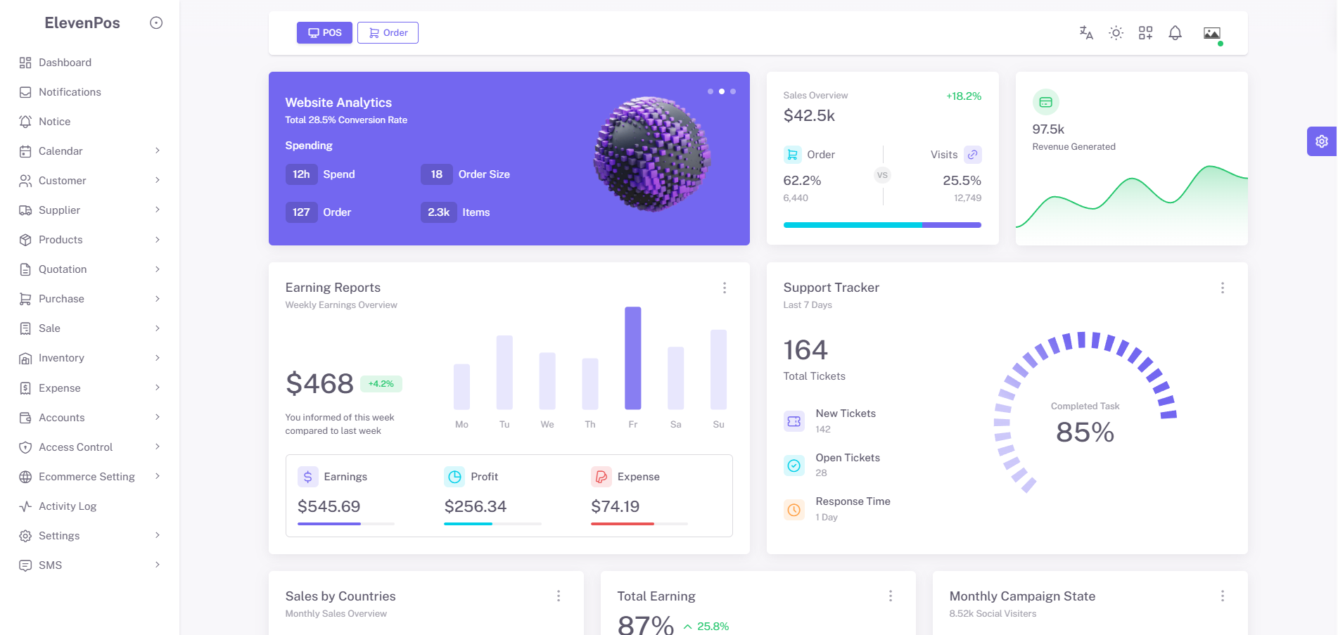 Stokkhata Dashboard Preview